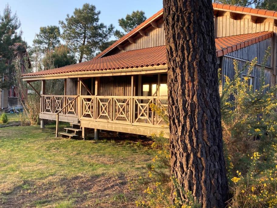 Le Gite De L'Aerogrange Бискаррос Экстерьер фото